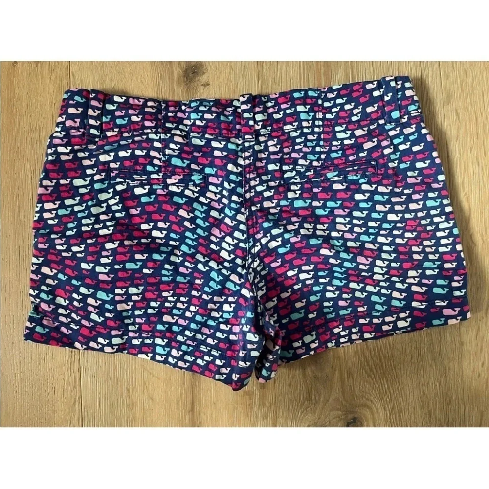 VINEYARD VINES GIRLS SCHOOL OF WHALE EVERY DAY SHORTS SIZE 14 *B25